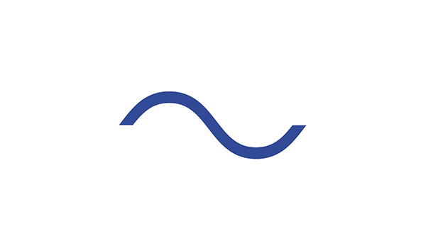 Logo des Rundweg Eckerstausee bei Bad Harzburg: Eine blaue Welle