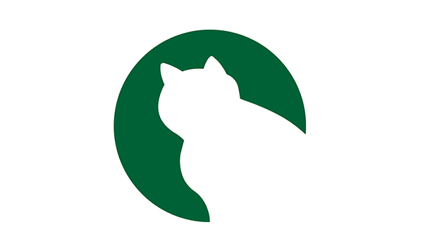 Logo des Wildkatzenstieg Bad Harzburg: Silhouette einer Wildkatze