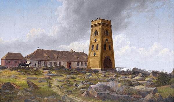 Historische Ansicht der Brockenherberge