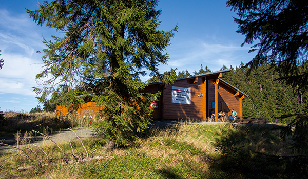 Das Loipenhaus unterhalb vom Wurmberg