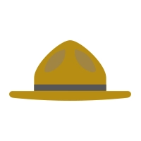 Logo des Erlebnispfads Ranger-Stationen im Nationalpark Harz