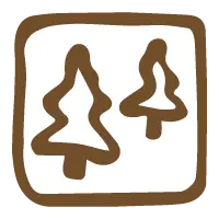 Logo des Erlebnispfads Wildnispfad im Nationalpark Harz