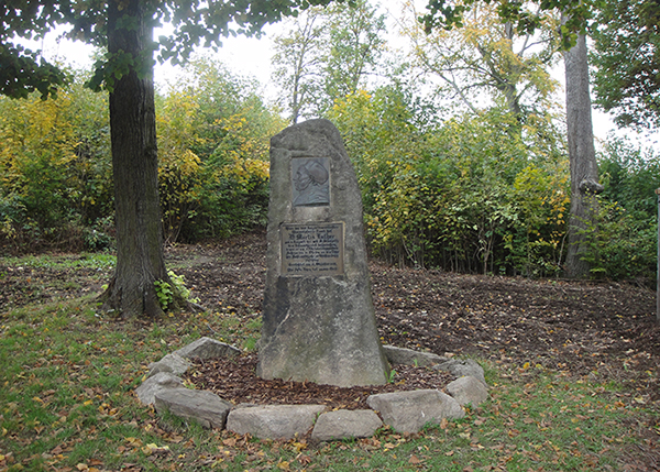 Der Luther-Gedenkstein in Wernigerode